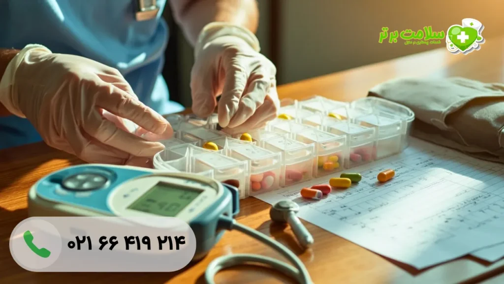 پرستار خانم در منزل